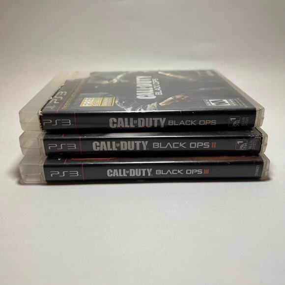 Call of Duty: Black Ops The Trilogy I II III (1 2 3) - Lot of 3 - PS3 - Picture 4 of 7